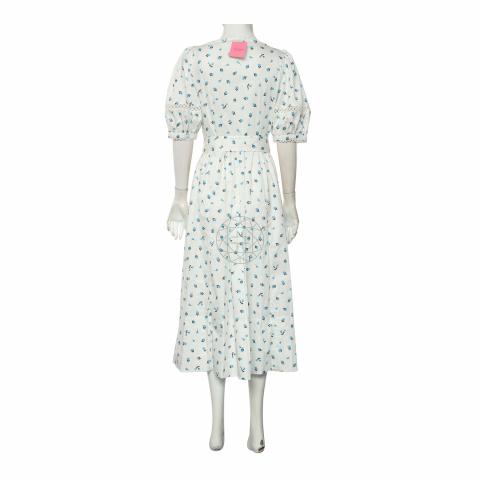 Sell Kate Spade New York Dainty Bloom Poplin Dress - White